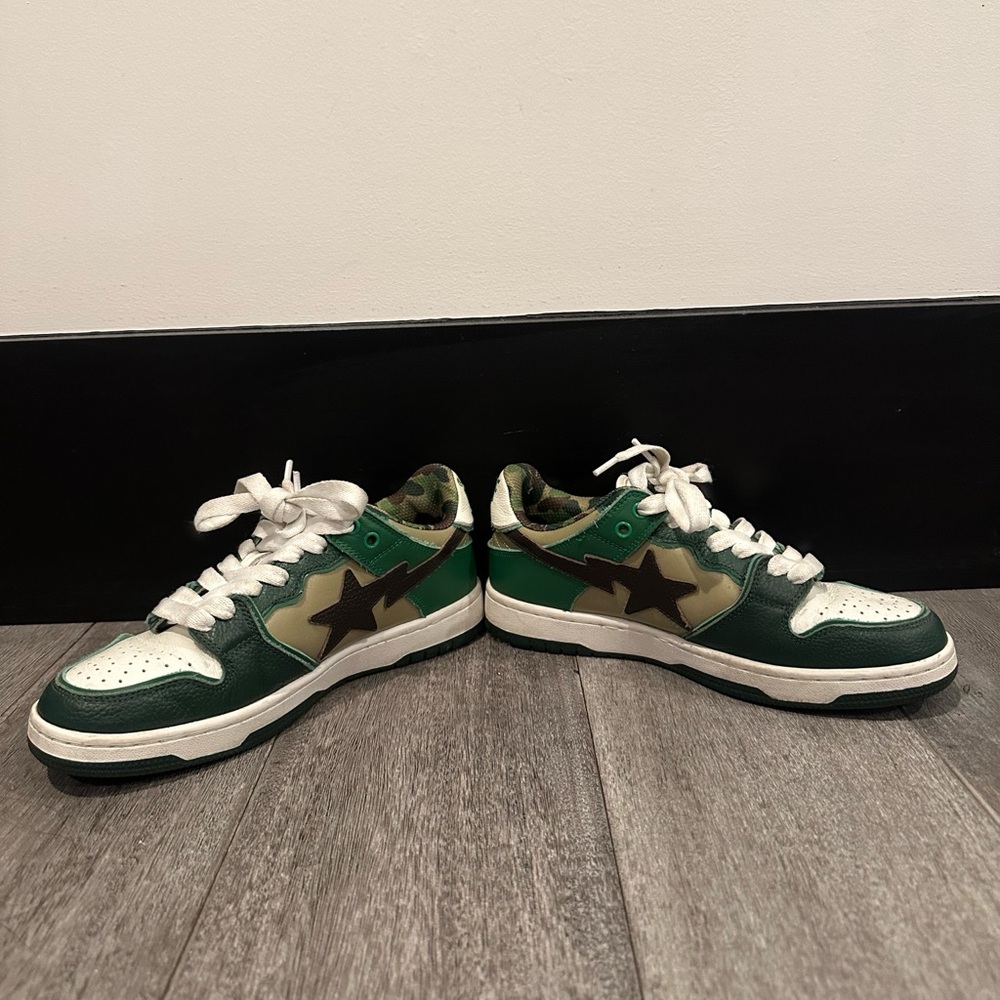 BAPE STA Camo Low Top Sneakers